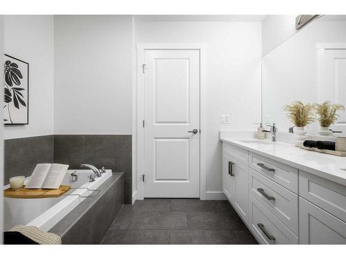 22 Belgian Court, Cochrane, AB - Indoor Photo Showing Bathroom