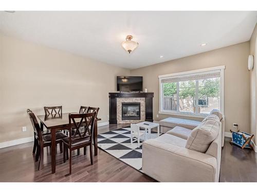 1620 17 Avenue Nw, Calgary, AB - Indoor Photo Showing Other Room With Fireplace