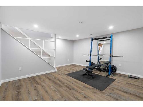 131A Ranch Glen Place Nw, Calgary, AB - Indoor Photo Showing Gym Room