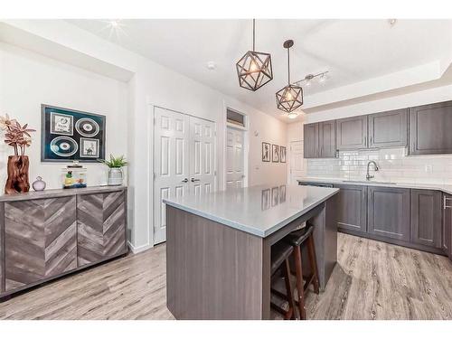 6217-151 Legacy Main Street Se, Calgary, AB - Indoor Photo Showing Kitchen