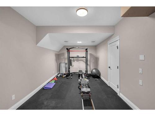 16053 243 Avenue East, Rural Foothills County, AB - Indoor Photo Showing Gym Room