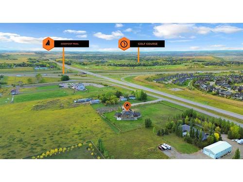 16053 243 Avenue East, Rural Foothills County, AB - Outdoor With View