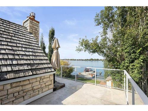 765 East Chestermere Drive, Chestermere, AB - Outdoor With Body Of Water