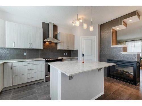 27 Nolanfield Terrace Nw, Calgary, AB - Indoor Photo Showing Kitchen With Upgraded Kitchen