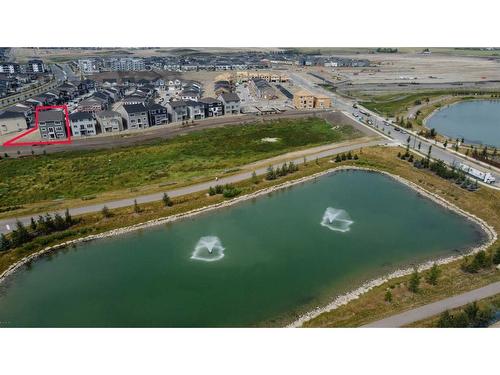 114 Carringford Close, Calgary, AB - Outdoor With Body Of Water With View