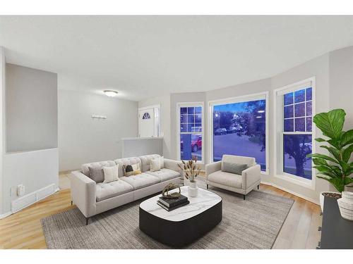 68 Bridlewood Crescent Sw, Calgary, AB - Indoor Photo Showing Living Room