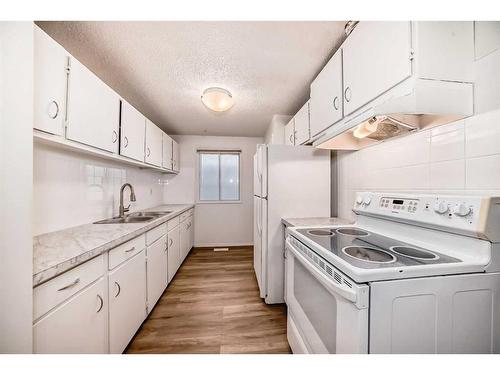 6303 Penbrooke Drive Se, Calgary, AB - Indoor Photo Showing Kitchen With Double Sink