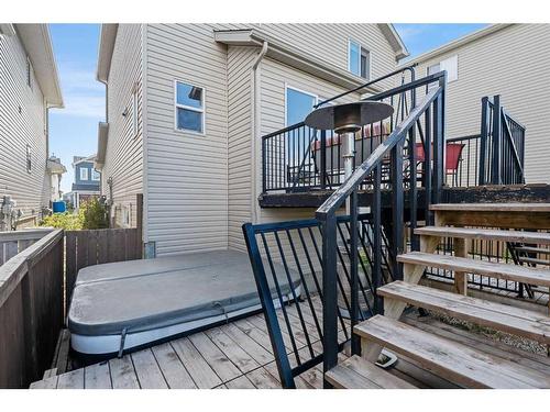 303 Sagewood Landing Sw, Airdrie, AB - Outdoor With Deck Patio Veranda With Exterior