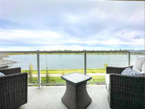 43 Lakes Estates Circle, Strathmore, AB - Outdoor With Body Of Water With View