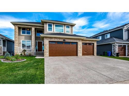 43 Lakes Estates Circle, Strathmore, AB - Outdoor With Facade