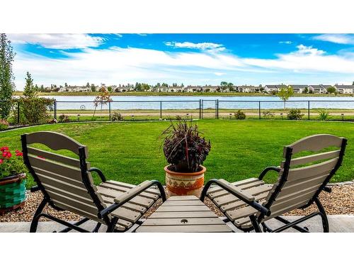 43 Lakes Estates Circle, Strathmore, AB - Outdoor With Deck Patio Veranda With View