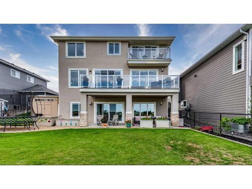 43 Lakes Estates Circle, Strathmore, AB - Outdoor With Balcony