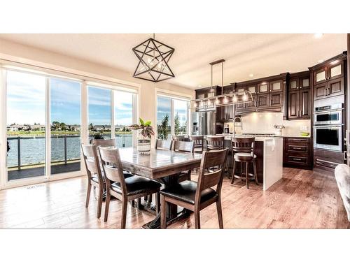 43 Lakes Estates Circle, Strathmore, AB - Indoor Photo Showing Dining Room