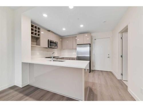 403-301 10 Street Nw, Calgary, AB - Indoor Photo Showing Kitchen