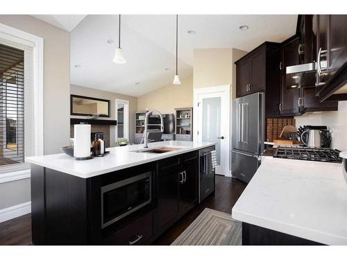 120 Dixon Road, Fort Mcmurray, AB - Indoor Photo Showing Kitchen With Upgraded Kitchen