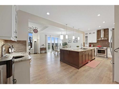 59 Evansridge View Nw, Calgary, AB - Indoor Photo Showing Kitchen With Stainless Steel Kitchen With Upgraded Kitchen