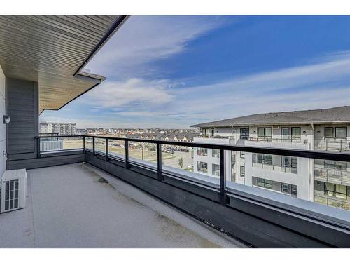 2401-350 Livingston Common Ne, Calgary, AB - Outdoor With Balcony With Exterior