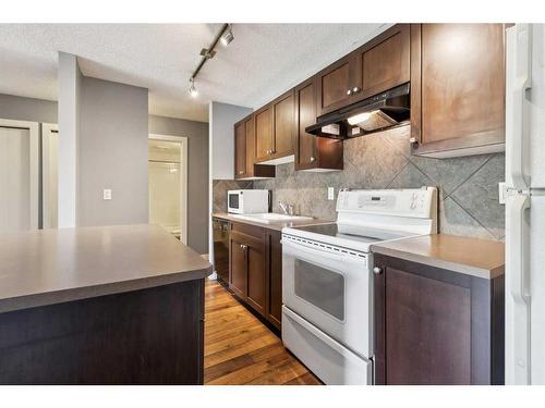 203-4127 Bow Trail Sw, Calgary, AB - Indoor Photo Showing Kitchen