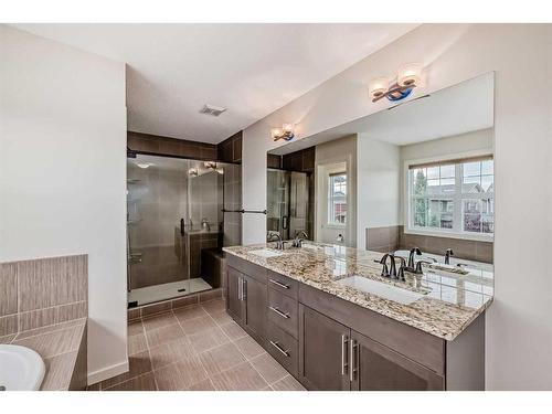 43 Legacy Row Se, Calgary, AB - Indoor Photo Showing Bathroom