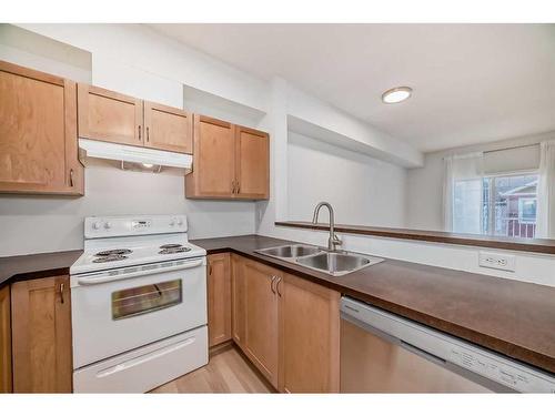 8316-70 Panamount Drive Nw, Calgary, AB - Indoor Photo Showing Kitchen With Double Sink