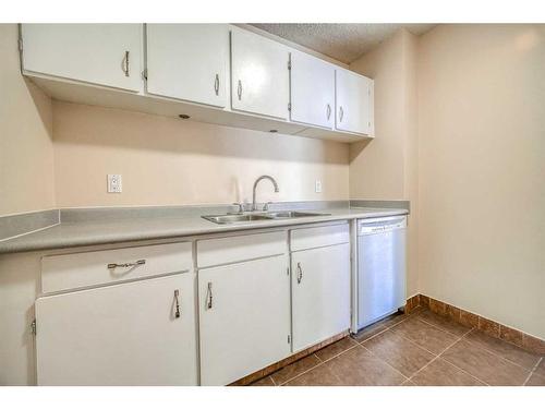 1708-4944 Dalton Drive Nw, Calgary, AB - Indoor Photo Showing Kitchen With Double Sink