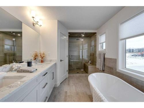 30 Fireside Point, Cochrane, AB - Indoor Photo Showing Bathroom