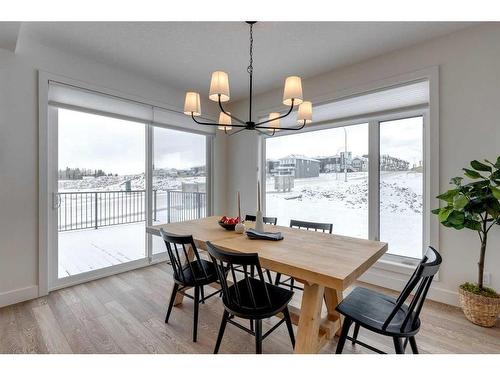 30 Fireside Point, Cochrane, AB - Indoor Photo Showing Dining Room