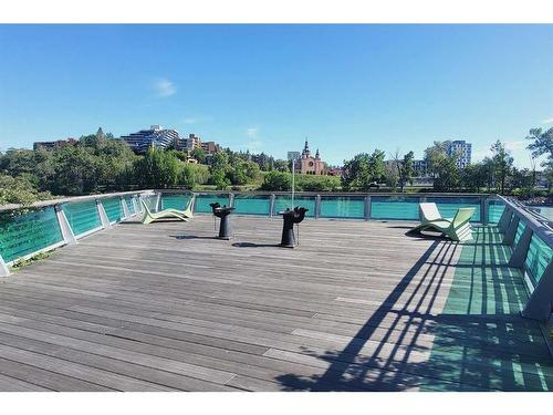 361-333 Riverfront Avenue Se, Calgary, AB - Outdoor With In Ground Pool