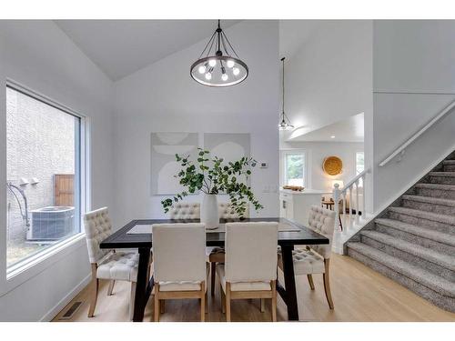 16 Hawktree Close Nw, Calgary, AB - Indoor Photo Showing Dining Room