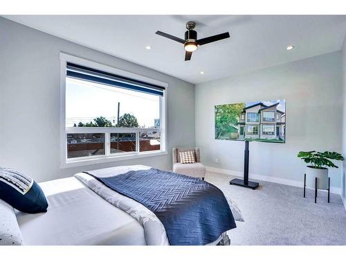 2214 1 Street Nw, Calgary, AB - Indoor Photo Showing Bedroom