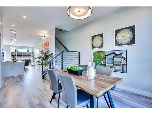 2214 1 Street Nw, Calgary, AB - Indoor Photo Showing Dining Room