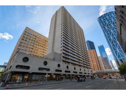 910-221 6 Avenue Se, Calgary, AB - Outdoor With Facade