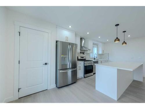 93 Coral Reef Crescent Ne, Calgary, AB - Indoor Photo Showing Kitchen With Stainless Steel Kitchen With Upgraded Kitchen