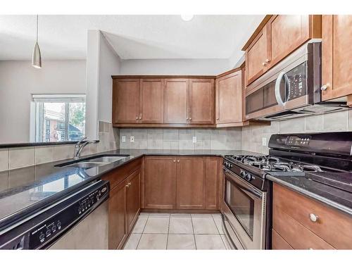 205-509 21 Avenue Sw, Calgary, AB - Indoor Photo Showing Kitchen With Double Sink