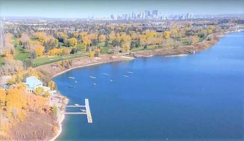 2715 63 Avenue Sw, Calgary, AB - Outdoor With Body Of Water With View