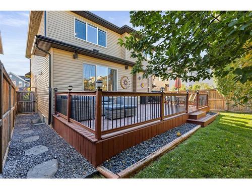 11 Silverado Skies Lane Sw, Calgary, AB - Outdoor With Deck Patio Veranda With Exterior