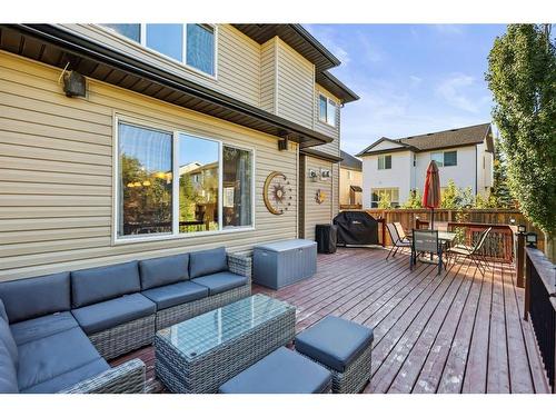 11 Silverado Skies Lane Sw, Calgary, AB - Outdoor With Deck Patio Veranda With Exterior