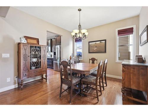 11 Silverado Skies Lane Sw, Calgary, AB - Indoor Photo Showing Dining Room