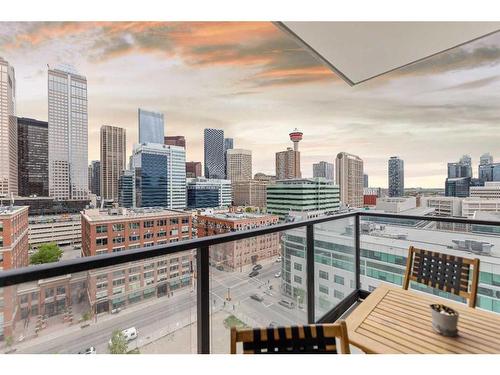 1203-310 12 Avenue Sw, Calgary, AB - Outdoor With Balcony With View