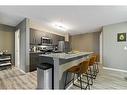 2220-4641 128 Avenue Ne, Calgary, AB  - Indoor Photo Showing Kitchen With Stainless Steel Kitchen With Upgraded Kitchen 