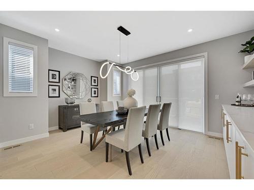 196 Crimson Ridge Place Nw, Calgary, AB - Indoor Photo Showing Dining Room