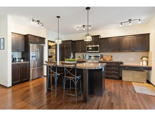 35 Brightonwoods Grove Se, Calgary, AB - Indoor Photo Showing Kitchen With Upgraded Kitchen