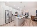 502-137 Red Embers Link Ne, Calgary, AB  - Indoor Photo Showing Kitchen With Stainless Steel Kitchen With Upgraded Kitchen 