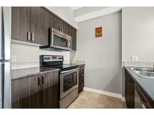 310-117 Copperpond Common Se, Calgary, AB - Indoor Photo Showing Kitchen