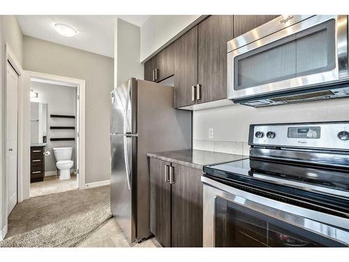 310-117 Copperpond Common Se, Calgary, AB - Indoor Photo Showing Kitchen