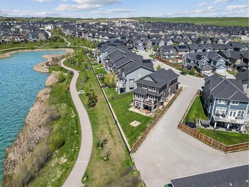 53 Sundown Grove, Cochrane, AB - Outdoor With Body Of Water With View