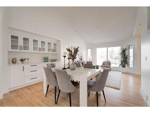 14 West Hall Place, Cochrane, AB - Indoor Photo Showing Dining Room