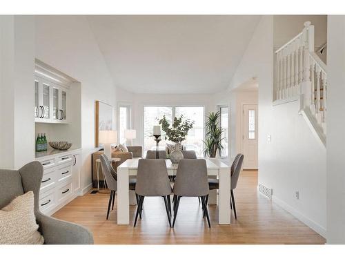 14 West Hall Place, Cochrane, AB - Indoor Photo Showing Dining Room