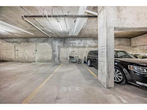 324-315 24 Avenue Sw, Calgary, AB - Indoor Photo Showing Garage