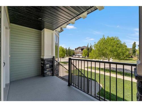 164 Kinniburgh Boulevard, Chestermere, AB - Outdoor With Balcony With Exterior